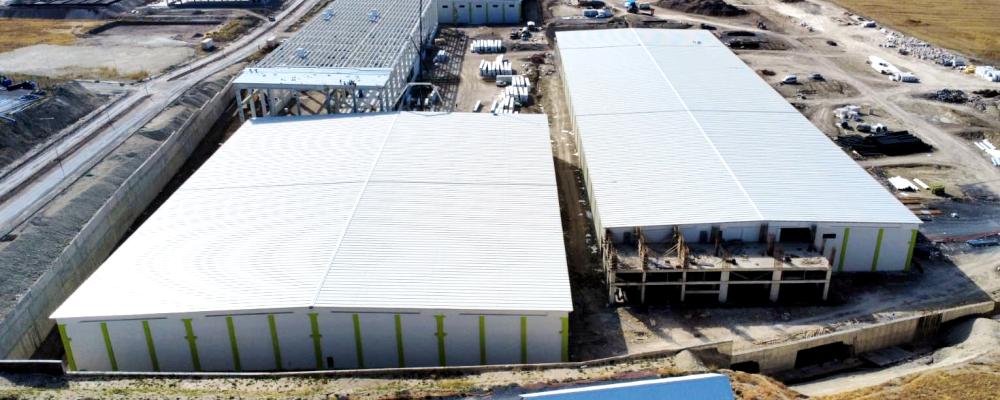 Lila Kağıt Erzurum factory construction. Photo: Oradoc