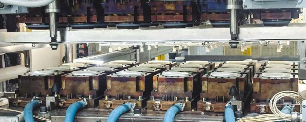 First commercial Dry Molded Fiber production in Asia marks a big step forward for fiber-based packaging alternatives. Photo: PulPac