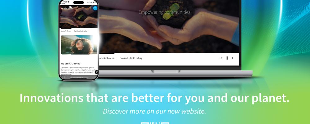 Archroma launches all-new website to support smarter, more sustainable choices across the textile and packaging value chains. Photo: Archroma
