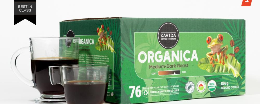 The Zavida Organica project brought together Zavida, its design team, and technical experts from Atlantic Packaging Products to leverage digital innovation for sustainable packaging. Their collaboration resulted in a market-ready corrugated packaging solution that boosts brand perception and shelf visibility. Photo: CNW Group/Atlantic Packaging Products