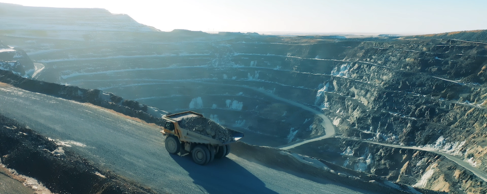 A truck at a quarry. Photo: Epiroc