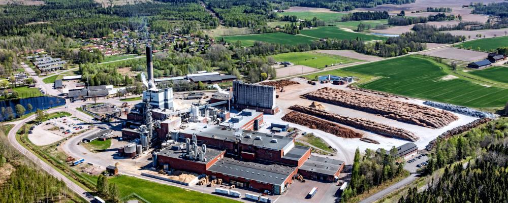 Nordic Paper's Bäckhammar mill. Photo: Nordic Paper