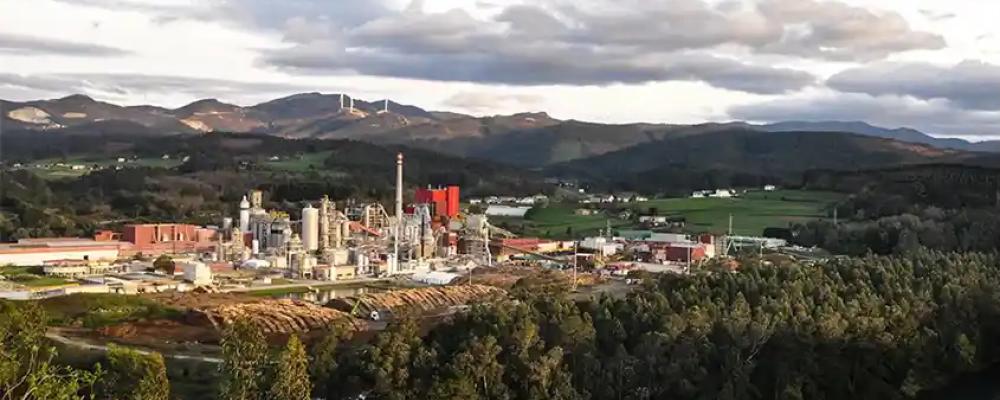 Ence’s pulp biofactory in Navia, Asturias, Spain.
Source: Ence.