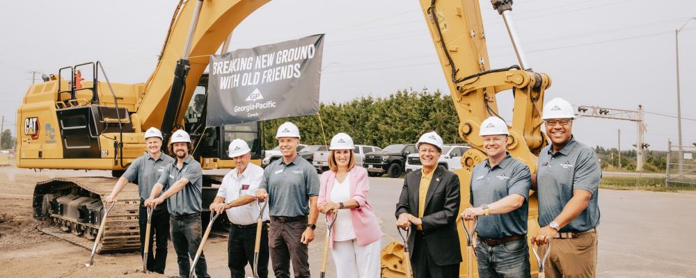 The state-of-the-art facility improvements will reduce costs and downtime. Photo: PRNewsfoto/Georgia-Pacific