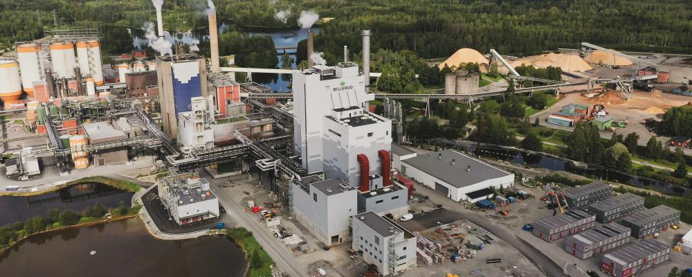 Frövi pulp mill. Photo: Billerud