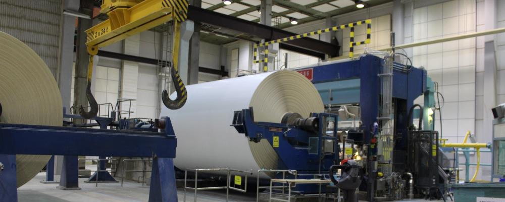 The shutdown of Paper Machine 2 is part of Sappi’s strategic plan to align production capacity with market demand and to optimise the utilisation of the mill’s remaining paper machines. Generic picture.