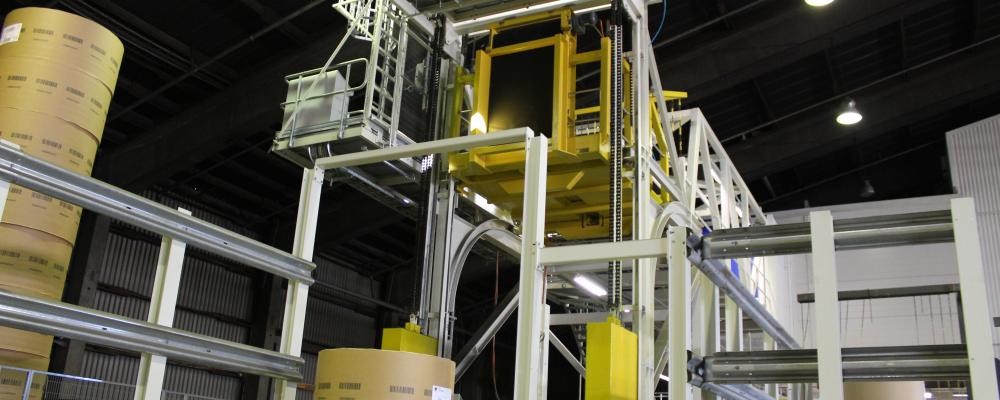 EPIQ features many systems for the pulp and paper industry, among others pulp and wetlap bale systems.