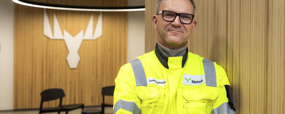 Jussi Vanhanen. Photo: Metsä Group