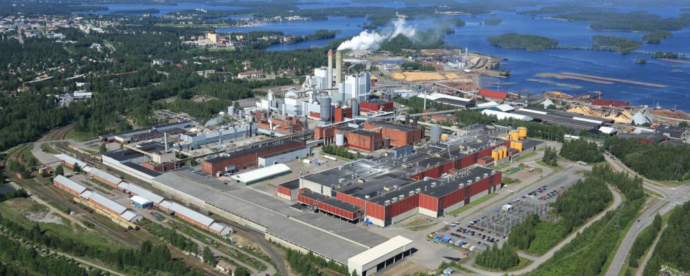 Kaukas mill in Lappeenranta, Finland. Photo: UPM