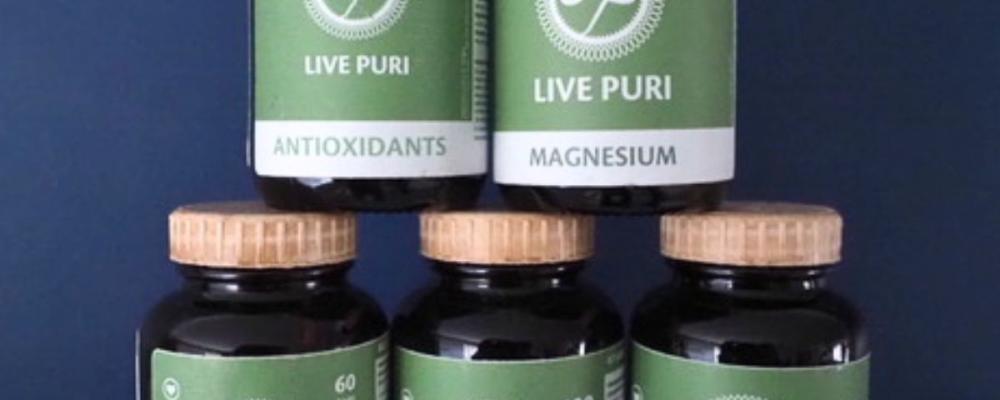 Photo: Live Puri products with fiber screw caps. Photo: Blue Ocean Closures