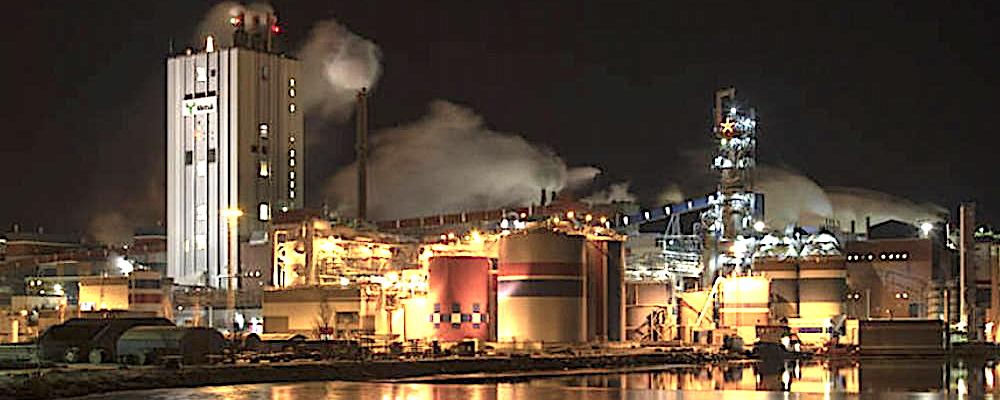 Husum is one of Metsä Board’s largest industrial sites and a key pulp and paperboard facility in Sweden. Photo: Metsä Board.