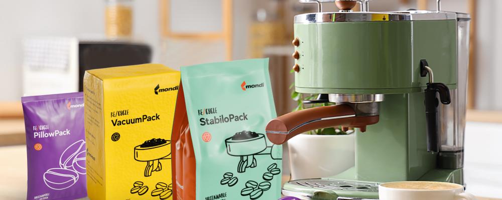 In Pavilion 18, Stand K59, Mondi will showcase its broad portfolio of paper, plastic and hybrid packaging for coffee. Photo: Mondi