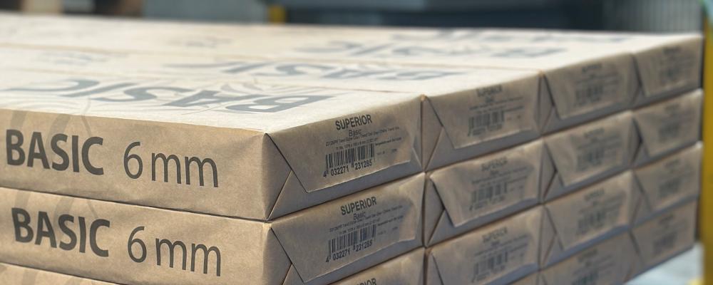 Mondi is working with Swiss Krono to help the company transition its laminate flooring packaging from plastic to paper, meeting industrial packaging demand requirements. Photo: Mondi