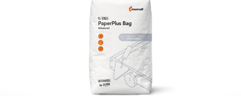 Mondi launches re/cycle PaperPlus Bag Advanced – a sustainable, high-barrier paper bag for humidity-sensitive products. Photo: Mondi, PR334