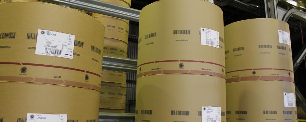 Paper rolls. The conversion of PM3 will expand Navigator’s portfolio of sustainable products and innovative solutions based on Eucalyptus globulus fibre.