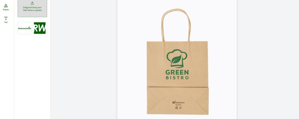 Custom packaging available at Restaurantware. Photo: PRNewsfoto/Restaurantware