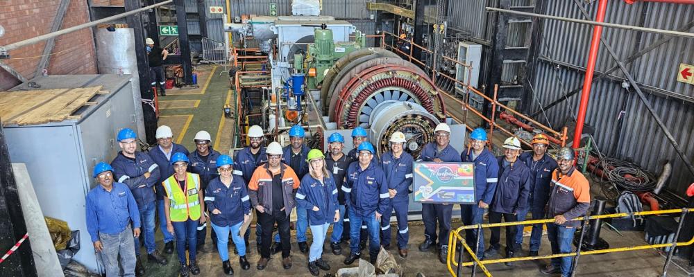 Mondi’s paper mill in Merebank, South Africa, achieves a significant increase in energy self-sufficiency with the installation of a new turbine, positioning the mill to potentially achieve full energy self-sufficiency in the future. Photo: Mondi