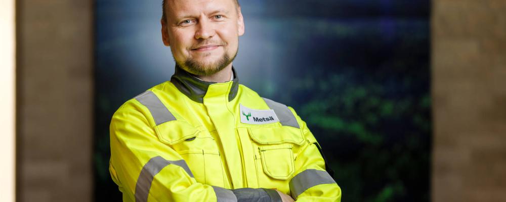Timo Ahonen. Photo: Seppo Samuli/Metsä Fibre