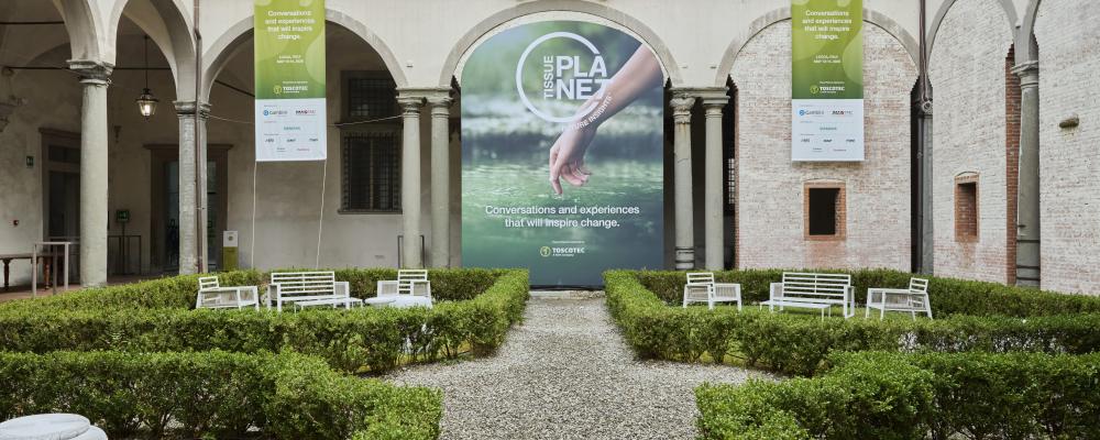 The second edition of Tissue Planet – Future Insights™ brought together 300 international attendees representing over 40 companies from 25 countries to Lucca. Photo: Toscotec