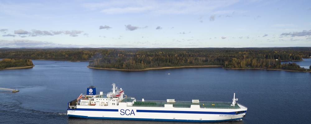 The change means that the vessels will operate at a slower speed of 11–12 knots, compared with the current approximately 15 knots. Photo: Torbjörn Bergkvist/SCA