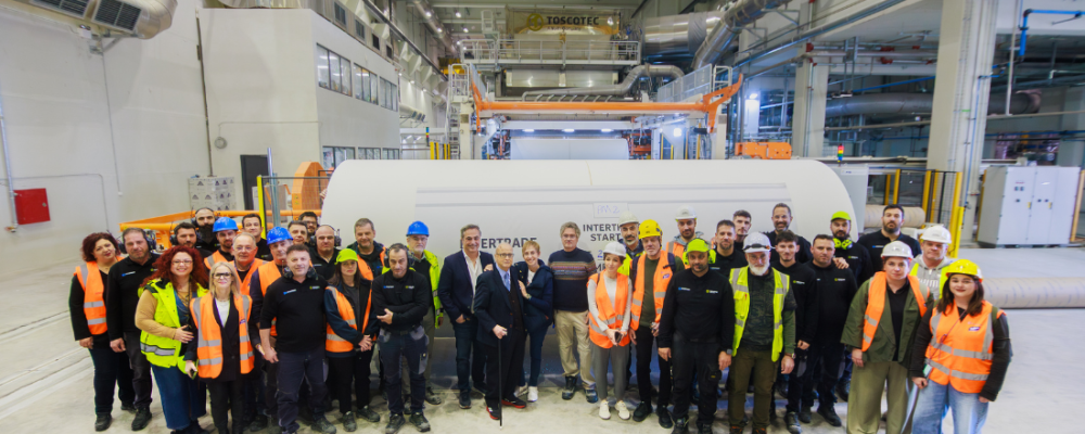 The project is designed to maximize energy efficiency across the entire production line. Photo: Toscotec