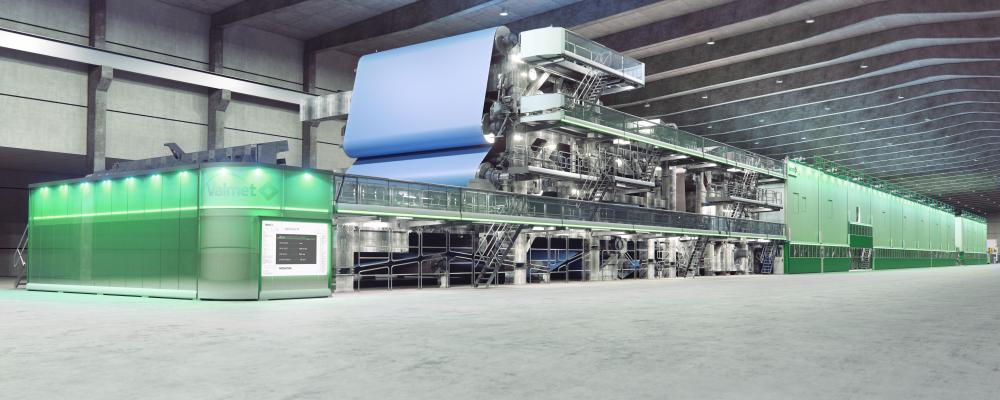 Valmet OptiConcept M board making line. Photo: Valmet