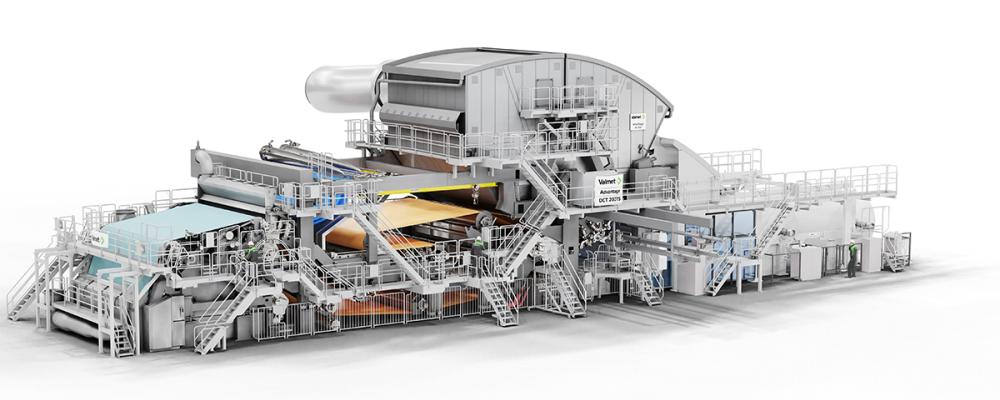 The factory in Corlu is set to become the biggest tissue manufacturing facility under a single roof in Turkey. Photo: Valmet