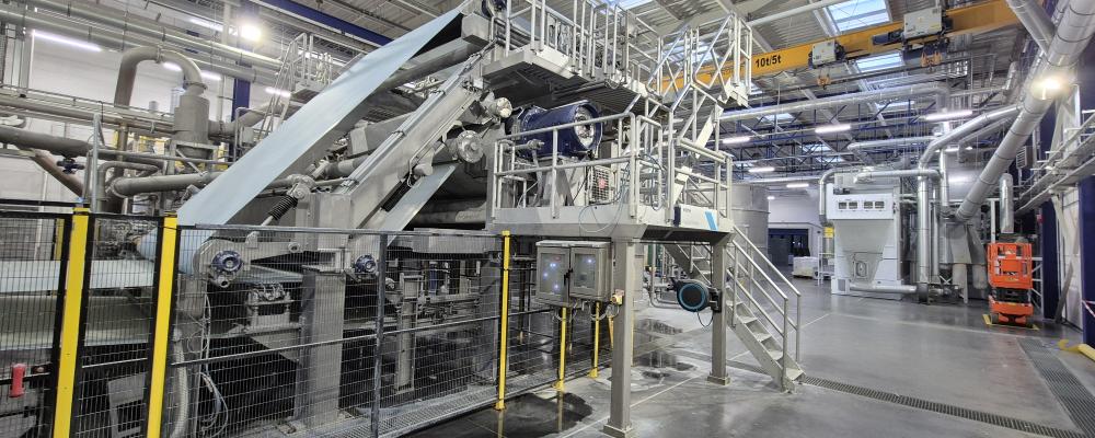 Ecowipes is a leading manufacturer of nonwoven wipe. Photo: Voith