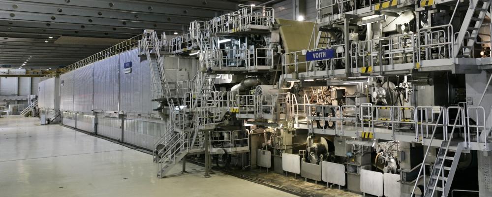 PM 9 was initially launched as the fastest paper machine for lightweight containerboard and increased Saica’s production capacity by 350,000 tons per year.