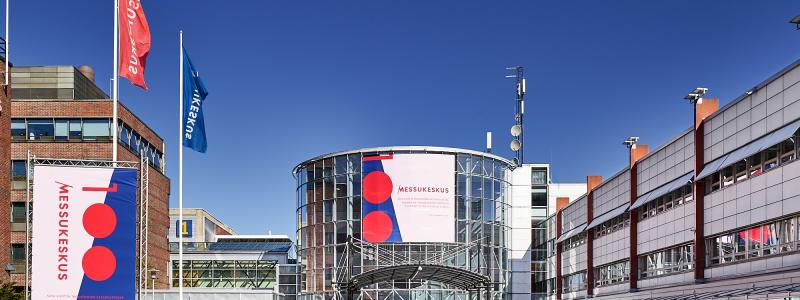 Helsinki Expo and Convention Centre hosts the Pulp & Beyond event, where the global forest industry gathers in April. Photo: Helsinki Expo and Convention Centre