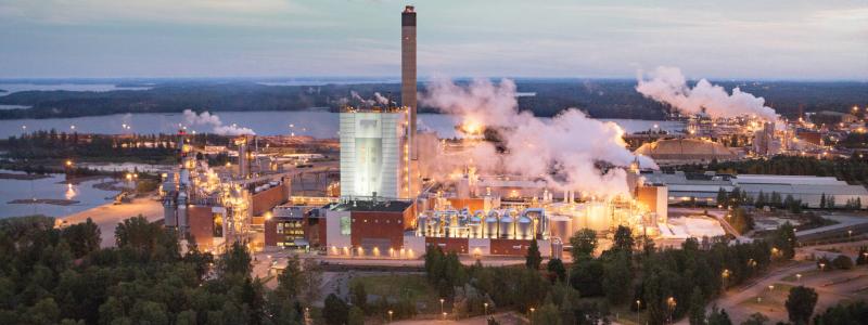 The Joutseno pulp mill. Photo: Metsä Group