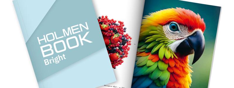 The paper is made from fresh fibres, a by‑product from sawmills and sustainable forestry, and is produced in a resource-efficient way at Holmen’s paper mills. Photo: Holmen