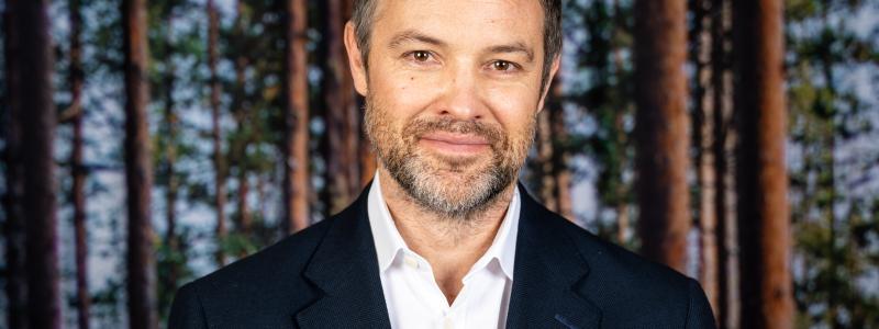 Toby Croucher, Chief Sustainability Officer at Stora Enso. Photo: Stora Enso