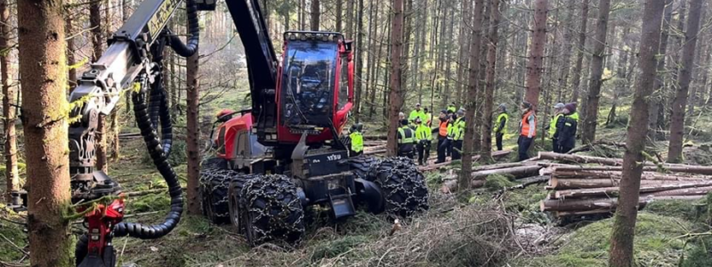 NFA’s operator support will be installed in harvesters operated by Södra and the goal is to commence roll out and installations in the second half of 2025. Photo: Södra