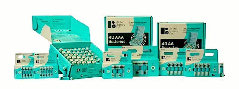 FSC-certified paperboard means the raw material comes from forestry operations that meet specific environmental and replanting standards. Plastic battery packaging has long been criticised for generating large amounts of difficult-to-recycle waste. At the same time, alkaline batteries remain disposable products that still require significant resources and energy during manufacturing and recycling. Photo: Better Battery Co.