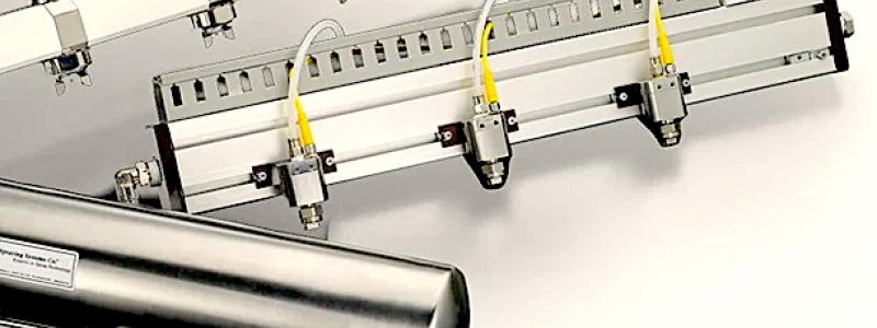 Technical solutions such as clean-out needles and specialised nozzles that prevent buildup can help maintain stable spray patterns during extended paper machine runs. Image: Spraying Systems Co.