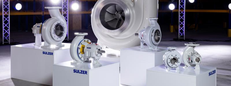 The pump series has been designed in cooperation with service specialists to enable easy installation, maintenance, and service. Photo: Sulzer