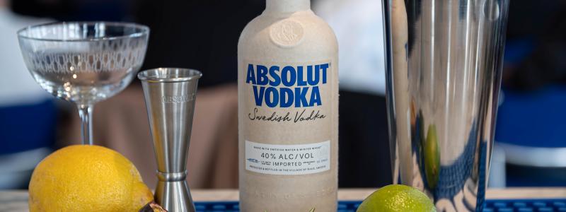 The cap is a collaboration with Blue Ocean Closures (BOC), a Swedish start-up that has formed a pioneer community to reduce plastics through fibre packaging innovation. Photo: Absolut