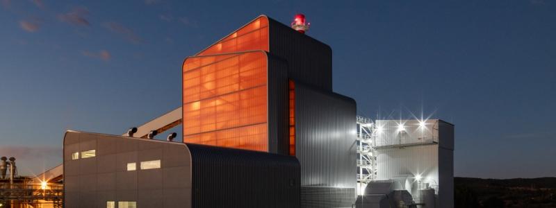 The company aims to scale world’s first industrial production of climate positive textile yarn. Caima Mill, in Constância, Portugal. Photo:  Altri
