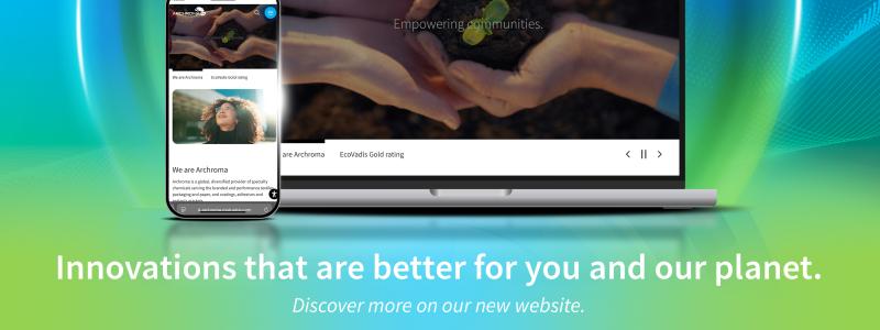 Archroma launches all-new website to support smarter, more sustainable choices across the textile and packaging value chains. Photo: Archroma