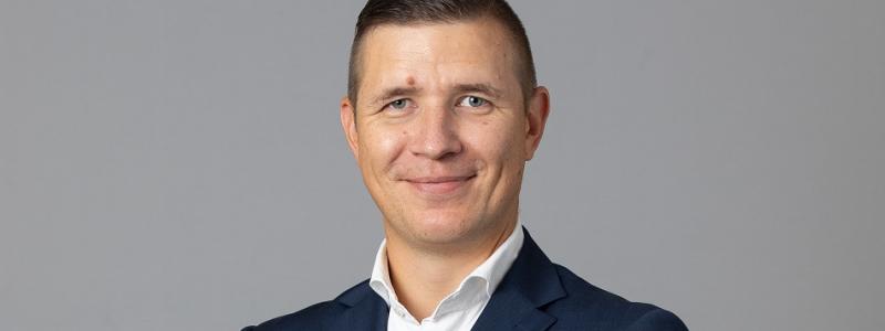 Andrei Krés joined Billerud in 2011 and has since then held several different positions within the company including Head of Group Treasury,  Photo: Billerud