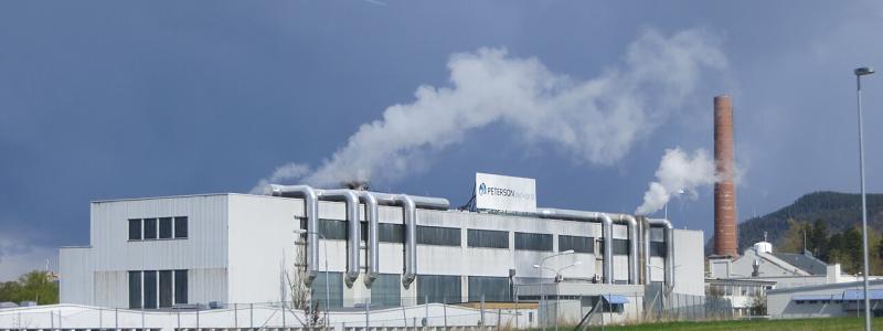 Ranheim Paper & Board is located just outside Trondheim, Norway. Photo: Bjoertvedt/Wikimedia Commons