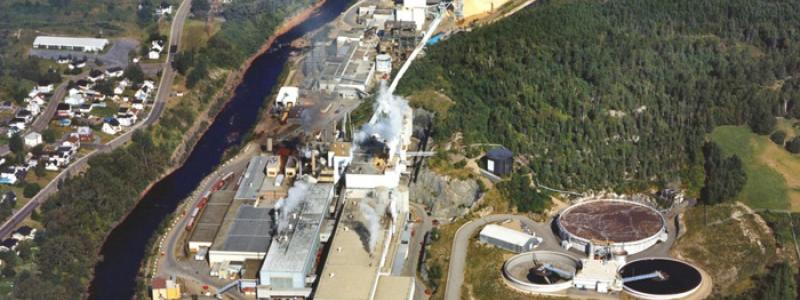 Clermont paper mill. Photo: Resolute Forest Products