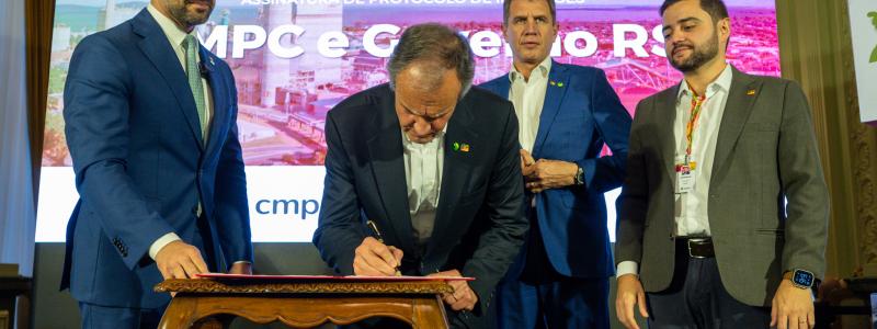 The new plant will have an annual production capacity of bleached short-fiber kraft pulp (BHKP) of up to 2.5 million tons. Photo: CMPC