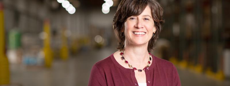 Amy Swanson at WCP Warehouse in Kent, WA. Photo: Daniel Berman