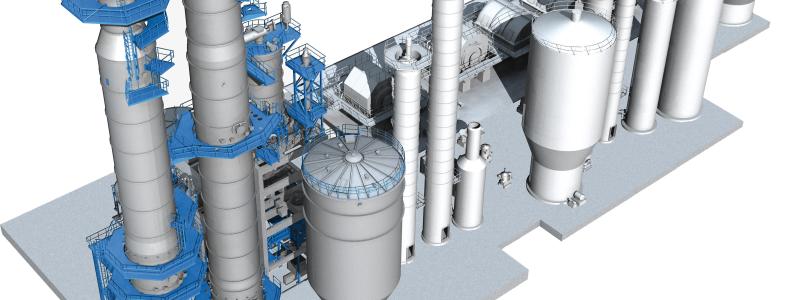 Continuous cooking technology for flexible pulp production. Photo: Andritz 