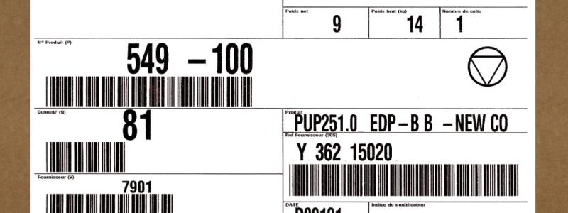 Label paper. Photo: Dreamteam11/Wikimedia Commons