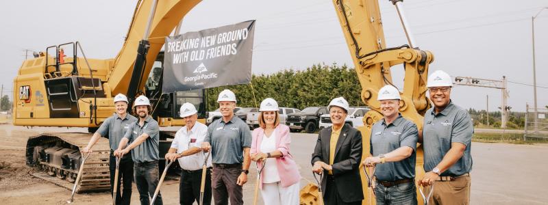 The state-of-the-art facility improvements will reduce costs and downtime. Photo: PRNewsfoto/Georgia-Pacific