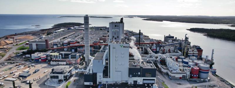The Husum mill. Photo: Metsä Board