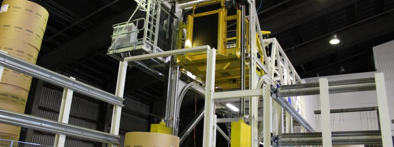 EPIQ features many systems for the pulp and paper industry, among others pulp and wetlap bale systems.
